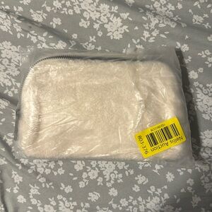 White Sherpa Belt Bag